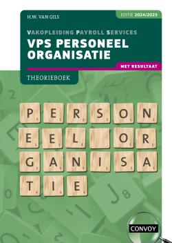 VPS Personeel Organisatie Theorieboek 2024/2025